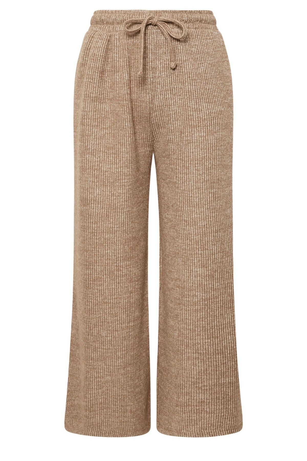 Büyük Beden Beli Lastikli ve Büzgülü Cepli Bol Paça Eşofman Altı 322294