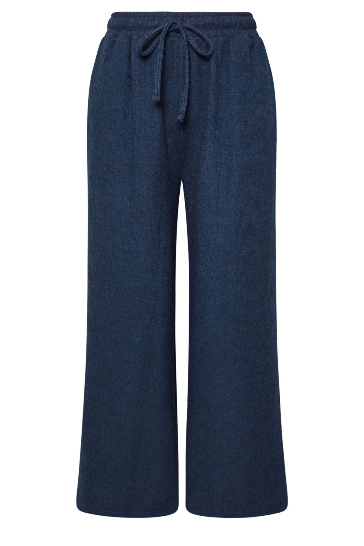 Büyük Beden Beli Lastikli ve Büzgülü Cepli Bol Paça Eşofman Altı 322292