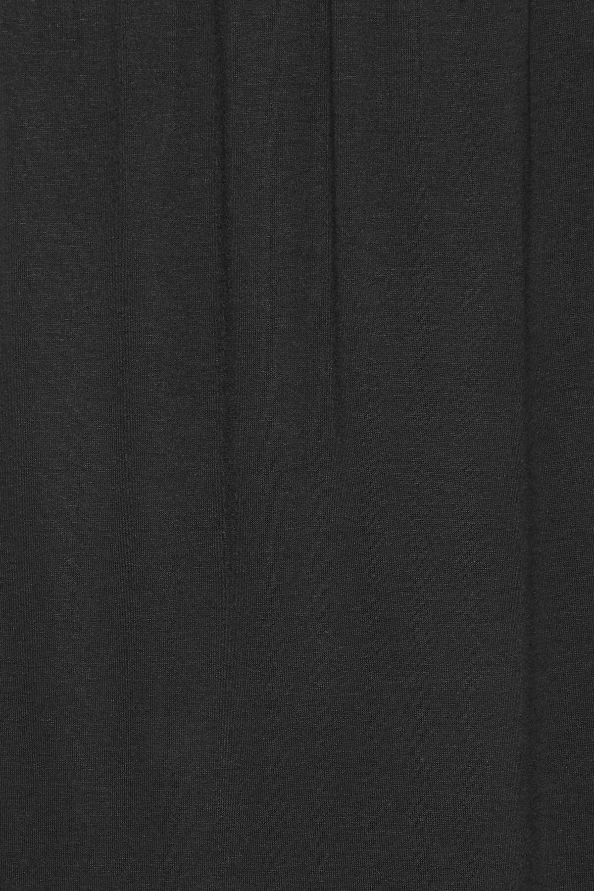 Büyük Beden Düz Kesim Cepsiz Beli Lastikli Esnek Kesim Maxi Etek 351002