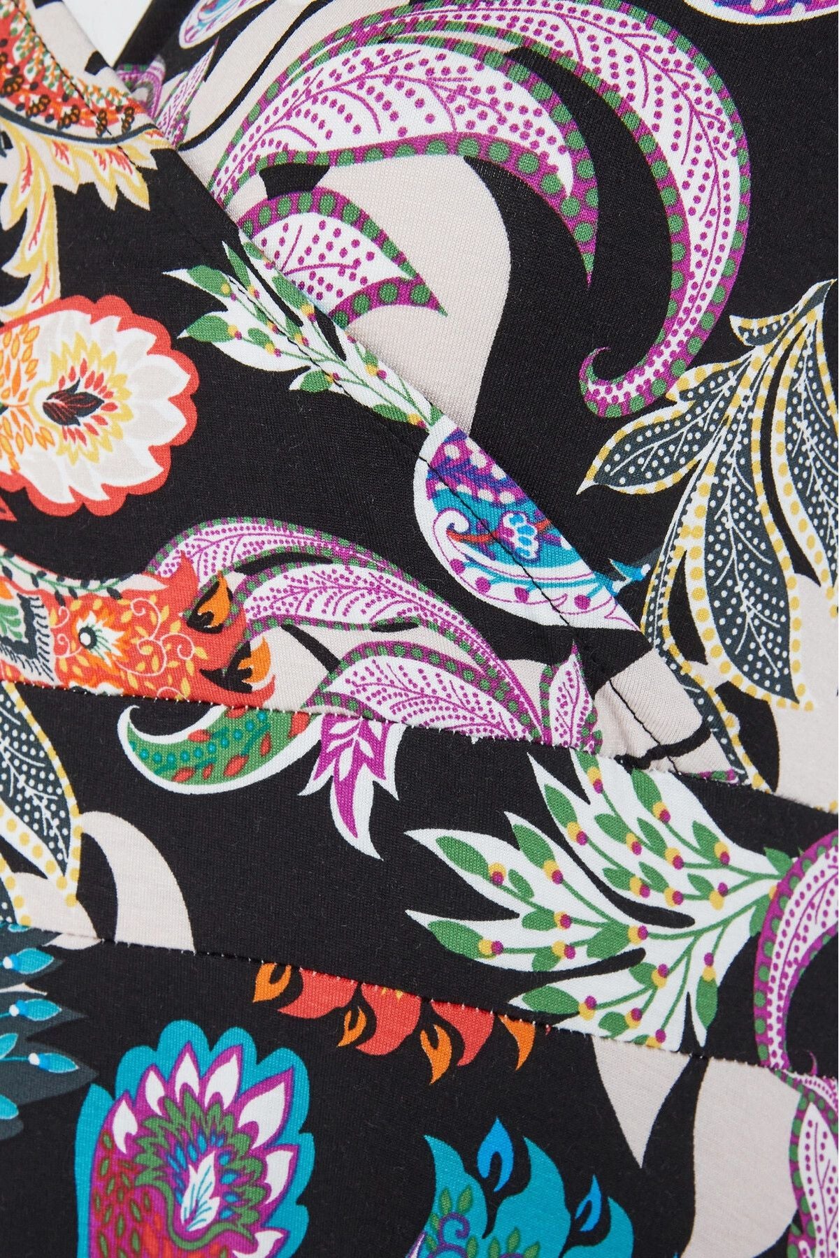 Büyük Beden V Yaka Kısa Kollu Likralı Anvelop Elbise 302224