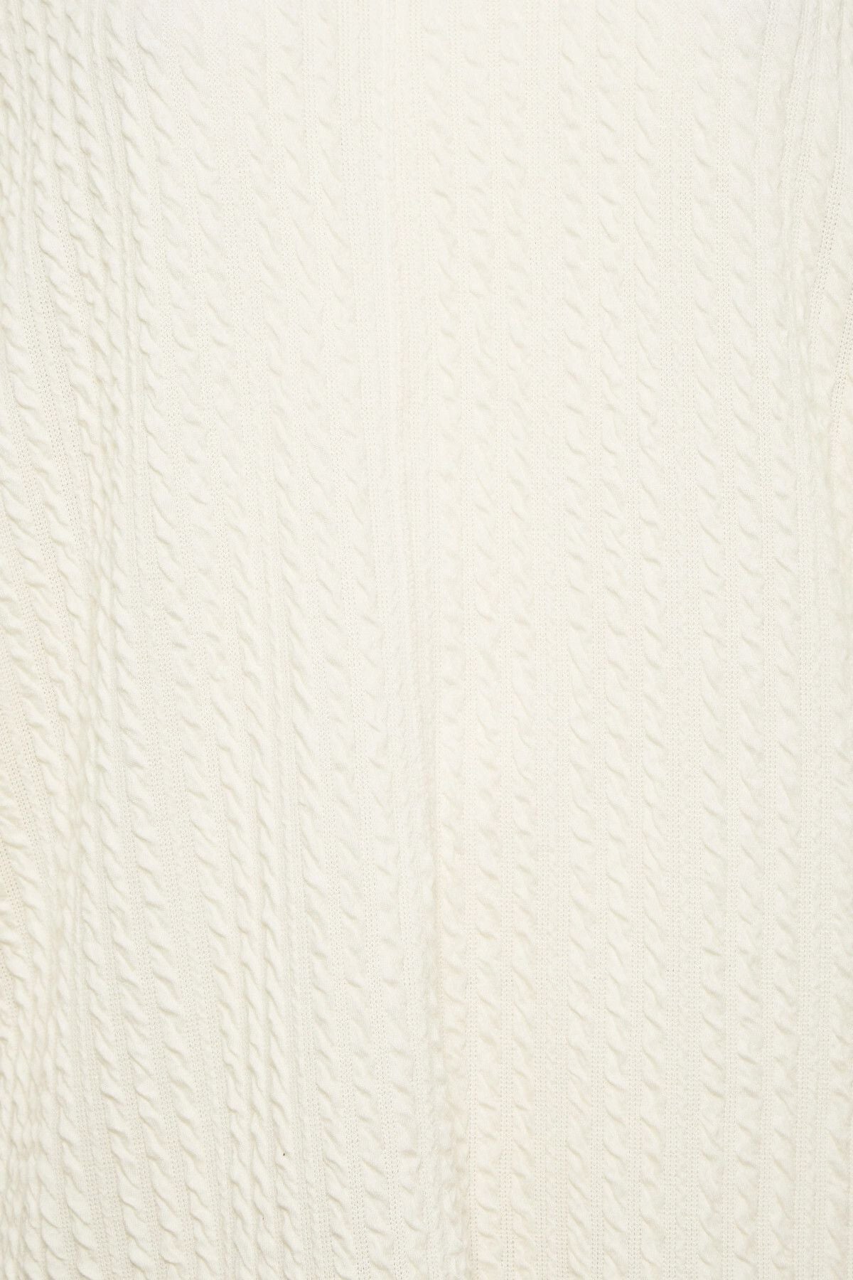 Büyük Beden Bisiklet Yaka Uzun Yarasa Kol İnce Bluz 301718