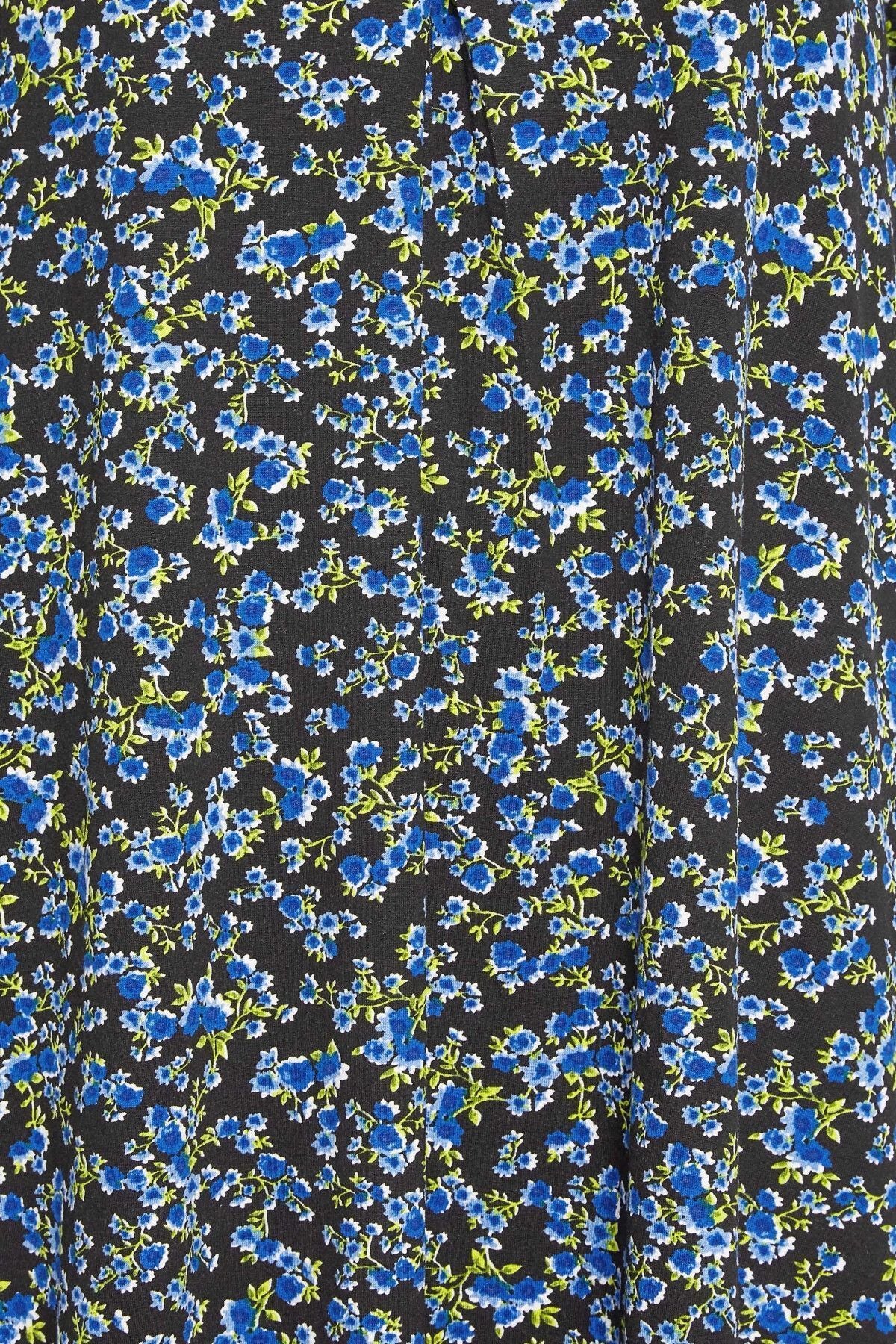 Büyük Beden V Yaka Cepli Zebra Desenli Fakir Kol Midi Boy Elbise 137594