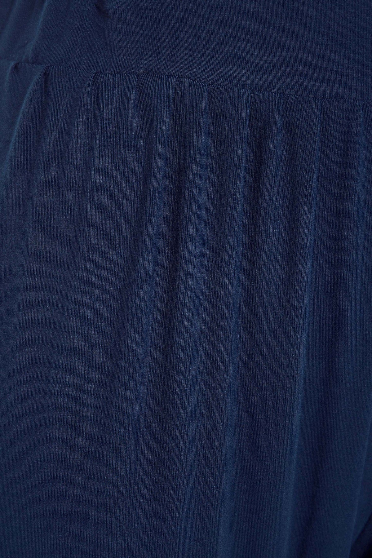 Büyük Beden Beli ve Paçası Lastikli Cepli Havuç Kesim Pantolon 144780