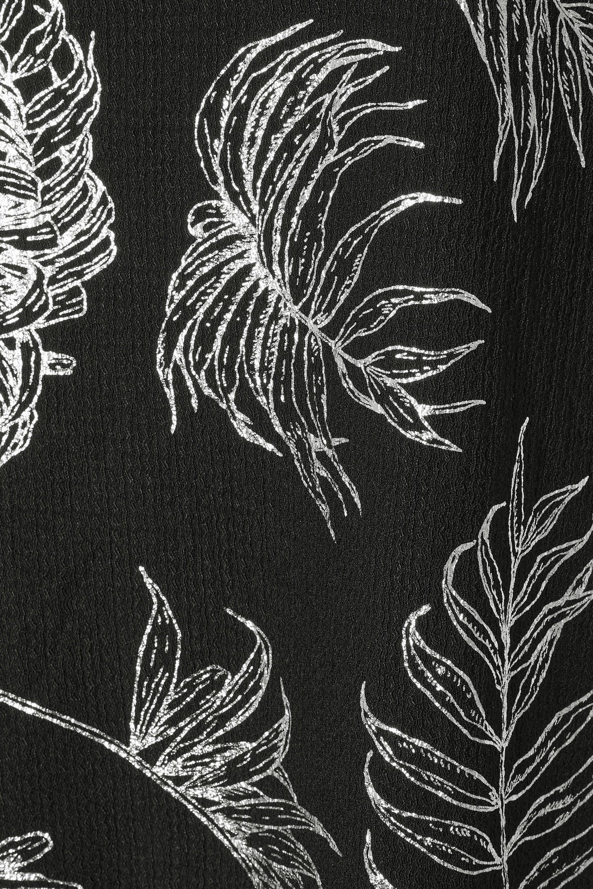 Büyük Beden Kısa Kollu Bisiklet Yaka Baskılı Yırtmaçlı Uzun T-shirt 303780