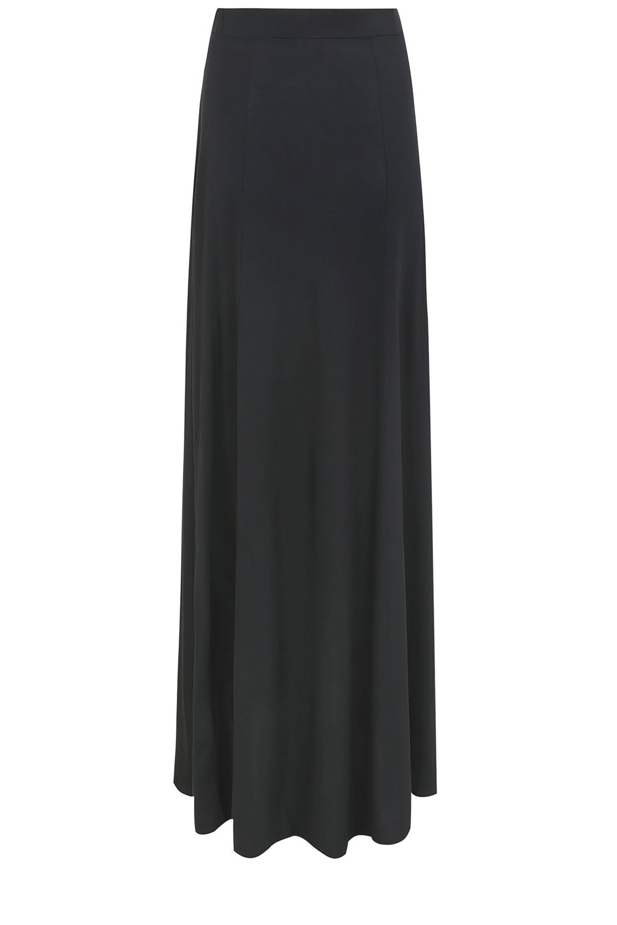 Büyük Beden Cepli Likralı Uzun Etek 194938