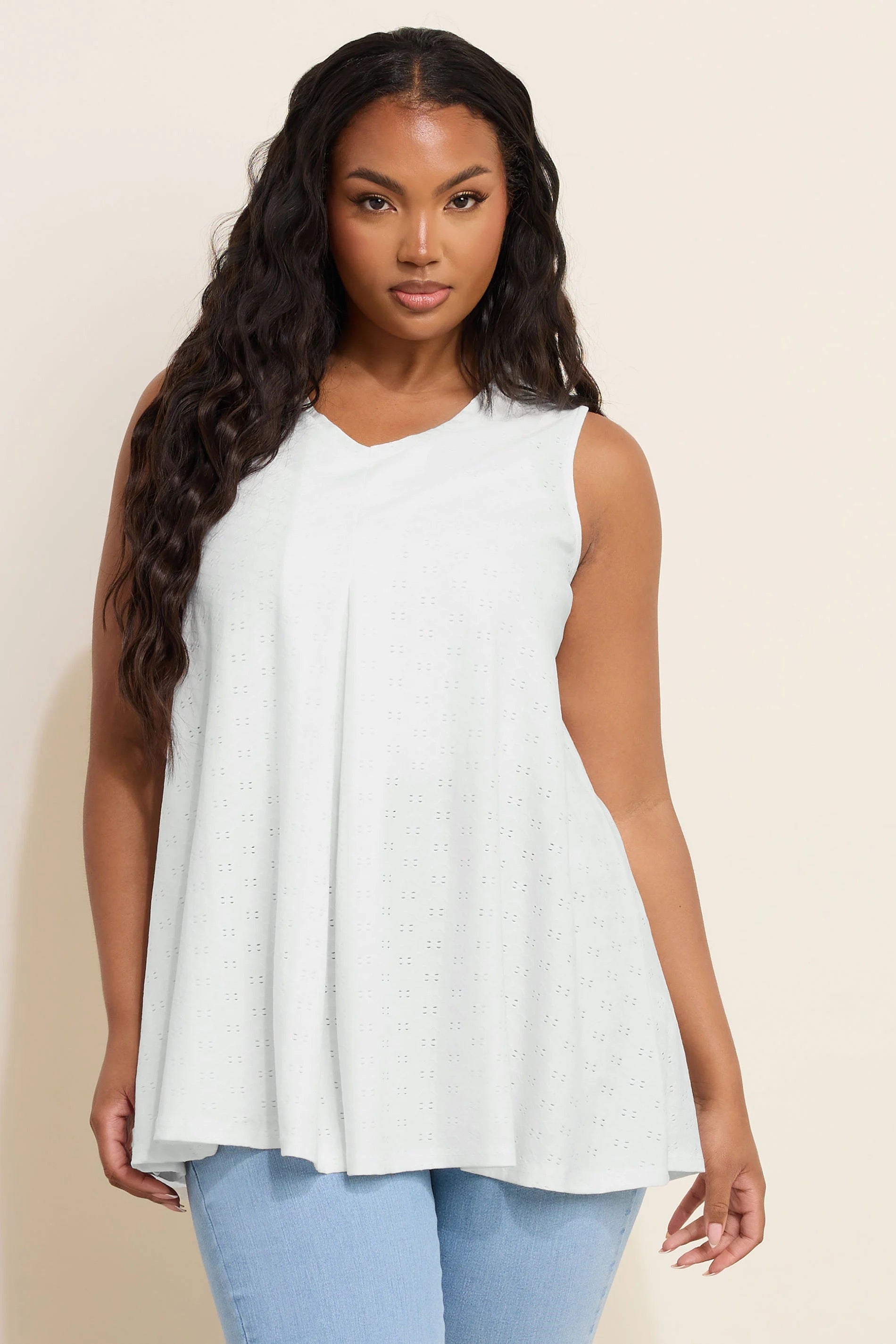 Büyük Beden Sıfır Kol V Yaka Eteği Bollaşan Bluz 304096